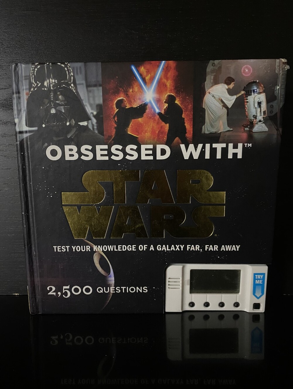 STAR WARS DIGITAL TRIVIA BOOK - OBSESSED WITH STAR WARS -2,500 QUESTIONS